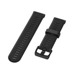 For Garmin Forerunner945 / fenix5 Plus / Approach S60 Monochrome Silicone Watch Band, Black, White, Orange, Pink, Red, Lake Blue, Grey, Blue, Lime, Purple, midnight blue
