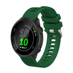 20mm Silicone Twill Watch Band, For Garmin Garminmove Style, For Garmin Vivomove, For Garmin Vivomove HR Sport, For Garmin Vivoactive 3