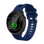 20mm Silicone Twill Watch Band, For Garmin Garminmove Style, For Garmin Vivomove, For Garmin Vivomove HR Sport, For Garmin Vivoactive 3