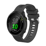 20mm 矽膠斜紋錶帶，適用於 Samsung Galaxy Watch 4 40mm，Samsung Galaxy Watch 4 44mm，Samsung Galaxy Watch 4 Classic 42mm，Samsung Galaxy Watch 4 Classic 46mm