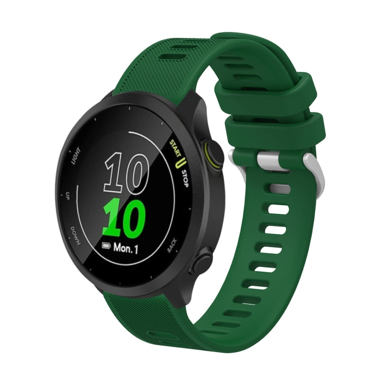 20mm 矽膠斜紋錶帶，適用於 Samsung Galaxy Watch 4 40mm，Samsung Galaxy Watch 4 44mm，Samsung Galaxy Watch 4 Classic 42mm，Samsung Galaxy Watch 4 Classic 46mm