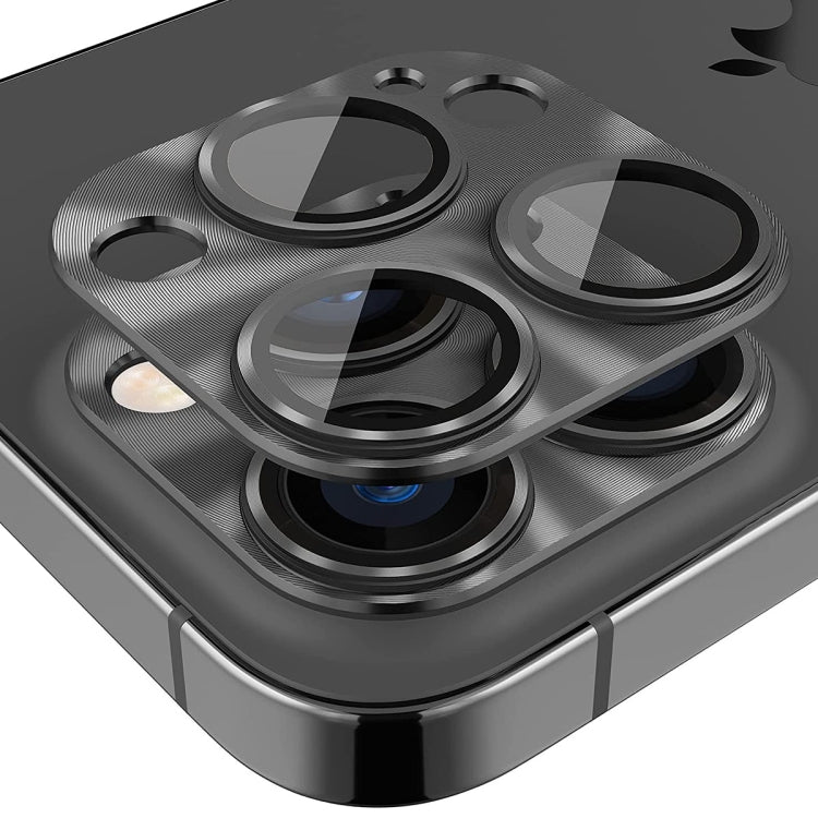 ENKAY iPhone 14 Pro / 14 Pro Max 專用鋁合金鋼化玻璃鏡頭保護膜