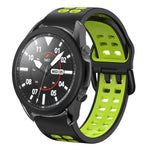 20mm 透氣雙色矽膠錶帶，適用於 Samsung Galaxy Watch 5 Pro 45mm，適用於 Samsung Galaxy Watch 4 40mm