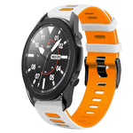 20mm 雙色矽膠錶帶，適用於 Samsung Galaxy Watch 5 Pro 45mm，Samsung Galaxy Watch 4 40mm