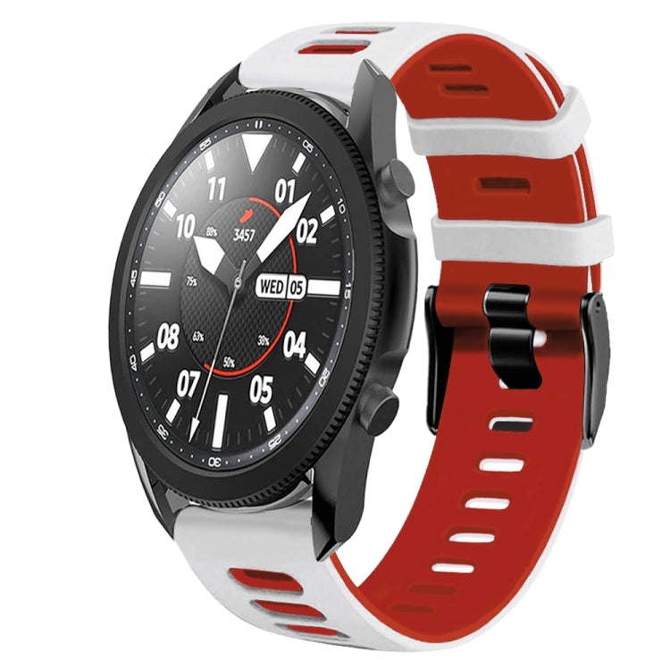 20mm 雙色矽膠錶帶，適用於 Samsung Galaxy Watch 5 Pro 45mm，Samsung Galaxy Watch 4 40mm