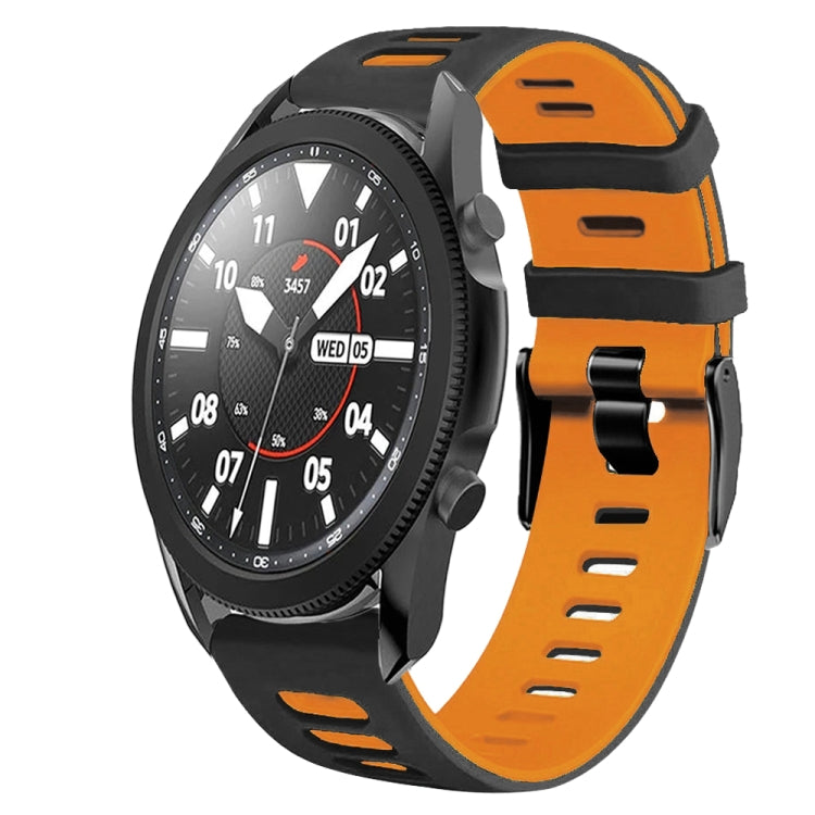 20mm 雙色矽膠錶帶，適用於 Samsung Galaxy Watch 5 Pro 45mm，Samsung Galaxy Watch 4 40mm