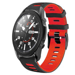 20mm 雙色矽膠錶帶，適用於 Samsung Galaxy Watch 5 Pro 45mm，Samsung Galaxy Watch 4 40mm