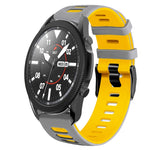 20mm 雙色矽膠錶帶，適用於 Samsung Galaxy Watch 5 Pro 45mm，Samsung Galaxy Watch 4 40mm