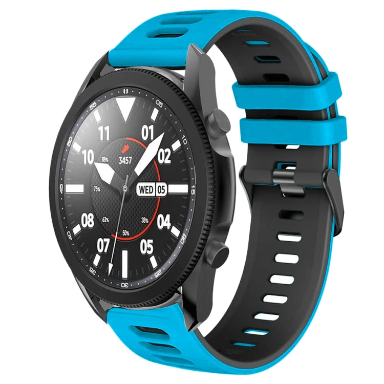20mm 雙色矽膠錶帶，適用於 Samsung Galaxy Watch 5 Pro 45mm，Samsung Galaxy Watch 4 40mm
