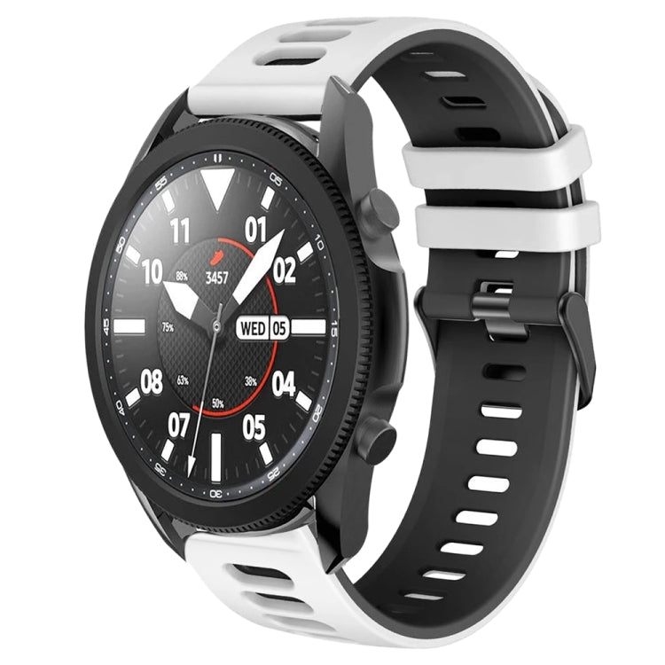 20mm 雙色矽膠錶帶，適用於 Samsung Galaxy Watch 5 Pro 45mm，Samsung Galaxy Watch 4 40mm