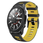 20mm 雙色矽膠錶帶，適用於 Samsung Galaxy Watch 5 Pro 45mm，Samsung Galaxy Watch 4 40mm