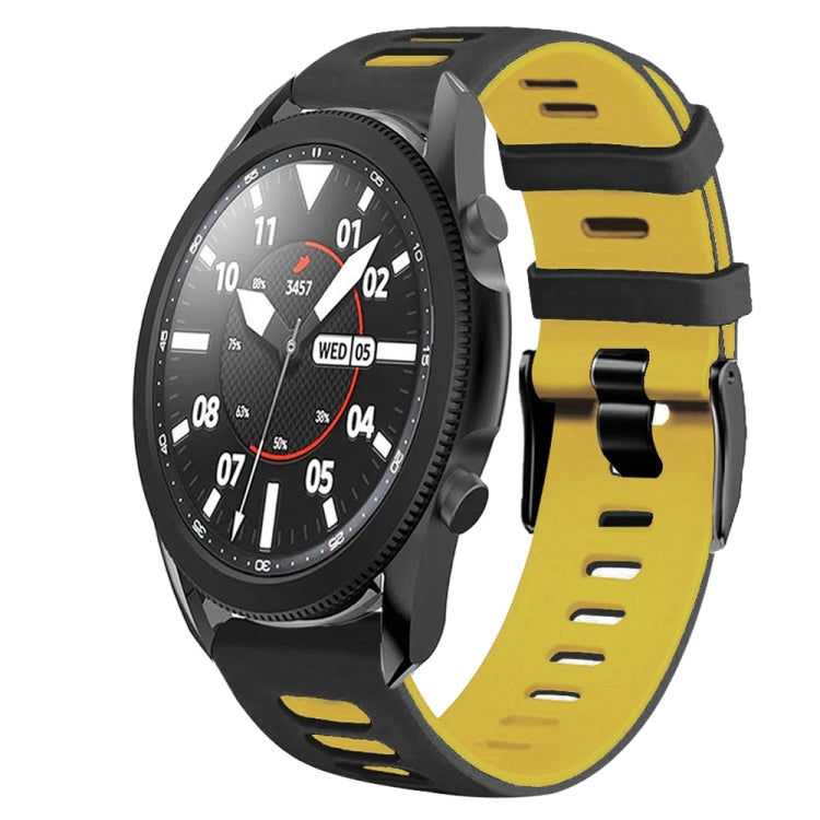 20mm 雙色矽膠錶帶，適用於 Samsung Galaxy Watch 5 Pro 45mm，Samsung Galaxy Watch 4 40mm
