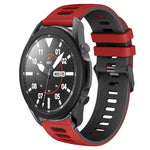 20mm 雙色矽膠錶帶，適用於 Samsung Galaxy Watch 5 Pro 45mm，Samsung Galaxy Watch 4 40mm