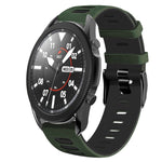 20mm 雙色矽膠錶帶，適用於 Samsung Galaxy Watch 5 Pro 45mm，Samsung Galaxy Watch 4 40mm
