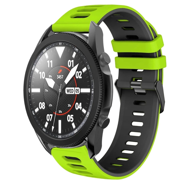 20mm 雙色矽膠錶帶，適用於 Samsung Galaxy Watch 5 Pro 45mm，Samsung Galaxy Watch 4 40mm