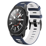 20mm 雙色矽膠錶帶，適用於 Samsung Galaxy Watch 5 Pro 45mm，Samsung Galaxy Watch 4 40mm