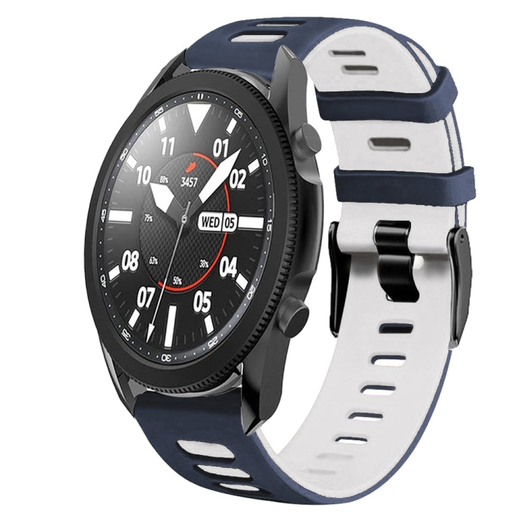 20mm 雙色矽膠錶帶，適用於 Samsung Galaxy Watch 5 Pro 45mm，Samsung Galaxy Watch 4 40mm