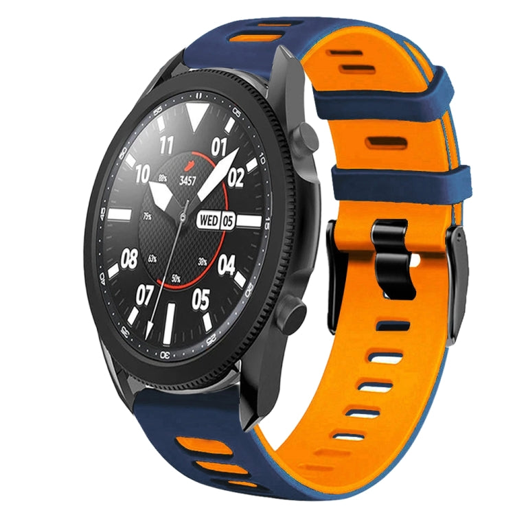 20mm 雙色矽膠錶帶，適用於 Samsung Galaxy Watch 5 Pro 45mm，Samsung Galaxy Watch 4 40mm