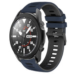 20mm 雙色矽膠錶帶，適用於 Samsung Galaxy Watch 5 Pro 45mm，Samsung Galaxy Watch 4 40mm