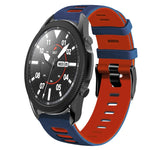 20mm 雙色矽膠錶帶，適用於 Samsung Galaxy Watch 5 Pro 45mm，Samsung Galaxy Watch 4 40mm