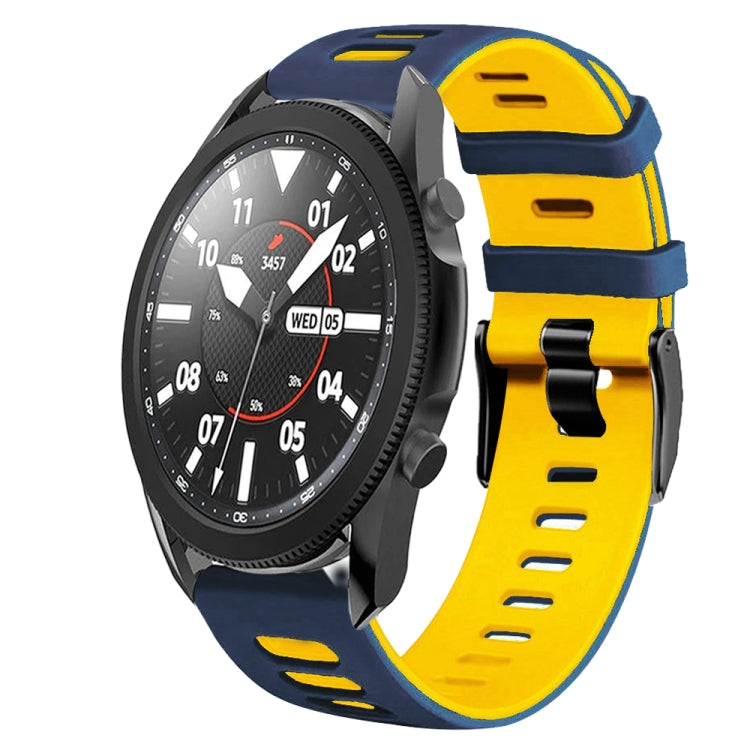 20mm 雙色矽膠錶帶，適用於 Samsung Galaxy Watch 5 Pro 45mm，Samsung Galaxy Watch 4 40mm