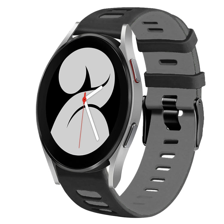 20mm 雙色矽膠錶帶，適用於 Samsung Galaxy Watch 5 Pro 45mm，Samsung Galaxy Watch 4 40mm