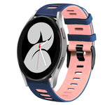 20mm 雙色矽膠錶帶，適用於 Samsung Galaxy Watch 5 Pro 45mm，Samsung Galaxy Watch 4 40mm