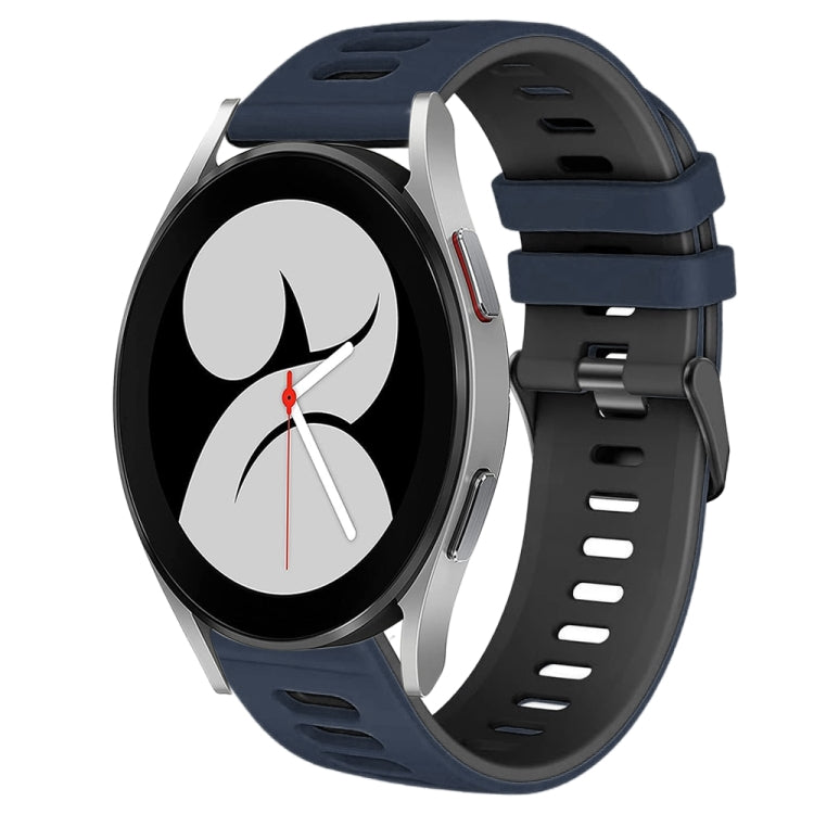 20mm 雙色矽膠錶帶，適用於 Samsung Galaxy Watch 5 Pro 45mm，Samsung Galaxy Watch 4 40mm