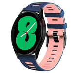 20mm 雙色矽膠錶帶，適用於 Samsung Galaxy Watch 4 44mm，Samsung Galaxy Watch 4 Classic 46mm