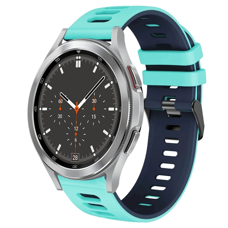 20mm 雙色矽膠錶帶，適用於 Samsung Galaxy Watch 4 44mm，Samsung Galaxy Watch 4 Classic 46mm
