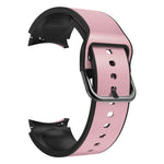 20mm 矽膠黏合皮革錶帶，適用於 Samsung Galaxy Watch 5 40mm，Samsung Galaxy Watch 5 44mm，Samsung Galaxy Watch 5 Pro 45mm，Samsung Galaxy Watch 4 40mm，Samsung Galaxy Watch 4 44mm