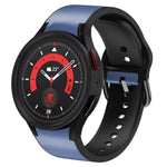 20mm 矽膠黏合皮革錶帶，適用於 Samsung Galaxy Watch 5 40mm，Samsung Galaxy Watch 5 44mm，Samsung Galaxy Watch 5 Pro 45mm，Samsung Galaxy Watch 4 40mm，Samsung Galaxy Watch 4 44mm