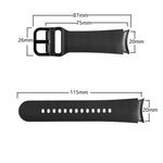 20mm 矽膠黏合皮革錶帶，適用於 Samsung Galaxy Watch 5 40mm，Samsung Galaxy Watch 5 44mm，Samsung Galaxy Watch 5 Pro 45mm，Samsung Galaxy Watch 4 40mm，Samsung Galaxy Watch 4 44mm