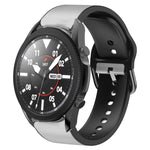 20mm 矽膠黏合皮革錶帶，適用於 Samsung Galaxy Watch 5 40mm，Samsung Galaxy Watch 5 44mm，Samsung Galaxy Watch 5 Pro 45mm，Samsung Galaxy Watch 4 40mm，Samsung Galaxy Watch 4 44mm