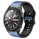 20mm 矽膠黏合皮革錶帶，適用於 Samsung Galaxy Watch 5 40mm，Samsung Galaxy Watch 5 44mm，Samsung Galaxy Watch 5 Pro 45mm，Samsung Galaxy Watch 4 40mm，Samsung Galaxy Watch 4 44mm