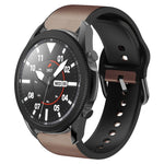 20mm 矽膠黏合皮革錶帶，適用於 Samsung Galaxy Watch 5 40mm，Samsung Galaxy Watch 5 44mm，Samsung Galaxy Watch 5 Pro 45mm，Samsung Galaxy Watch 4 40mm，Samsung Galaxy Watch 4 44mm