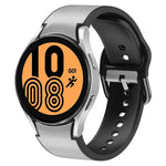 20mm 矽膠黏合皮革錶帶，適用於 Samsung Galaxy Watch 5 40mm，Samsung Galaxy Watch 5 44mm，Samsung Galaxy Watch 5 Pro 45mm，Samsung Galaxy Watch 4 40mm，Samsung Galaxy Watch 4 44mm