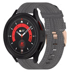 20mm 尼龍編織錶帶，適用於 Samsung Galaxy Watch5 40mm，Samsung Galaxy Watch5 44mm，Samsung Galaxy Watch5 Pro 45mm，Samsung Galaxy Watch4 40mm，Samsung Galaxy Watch4 44mm，Samsung Galaxy Watch4 Classic 46mm