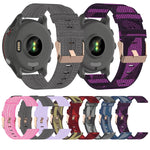 20mm 尼龍編織錶帶，適用於 Samsung Galaxy Watch5 40mm，Samsung Galaxy Watch5 44mm，Samsung Galaxy Watch5 Pro 45mm，Samsung Galaxy Watch4 40mm，Samsung Galaxy Watch4 44mm，Samsung Galaxy Watch4 Classic 46mm