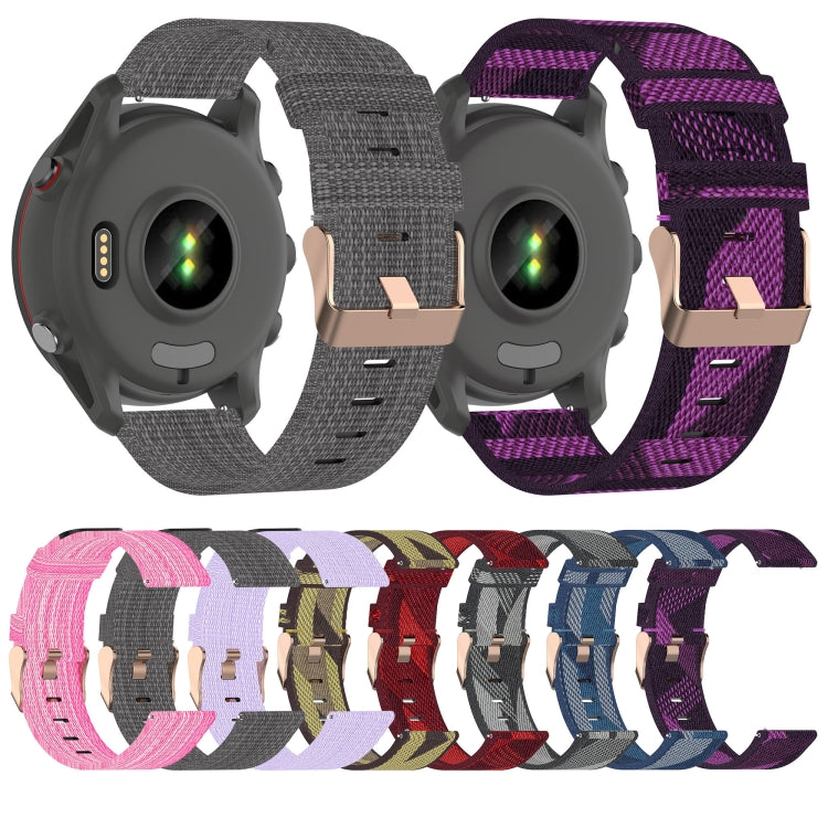 20mm 尼龍編織錶帶，適用於 Samsung Galaxy Watch5 40mm，Samsung Galaxy Watch5 44mm，Samsung Galaxy Watch5 Pro 45mm，Samsung Galaxy Watch4 40mm，Samsung Galaxy Watch4 44mm，Samsung Galaxy Watch4 Classic 46mm
