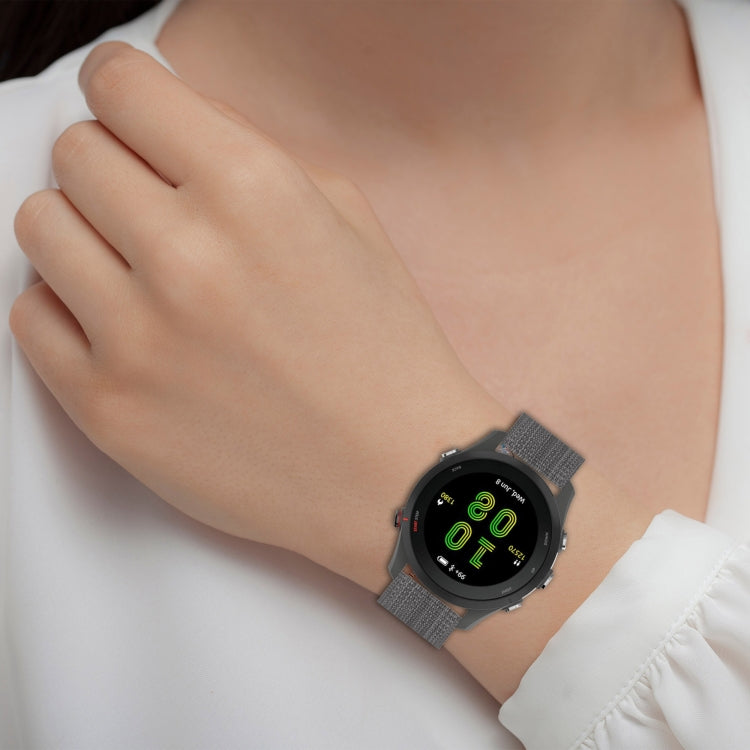 20mm 尼龍編織錶帶，適用於 Samsung Galaxy Watch5 40mm，Samsung Galaxy Watch5 44mm，Samsung Galaxy Watch5 Pro 45mm，Samsung Galaxy Watch4 40mm，Samsung Galaxy Watch4 44mm，Samsung Galaxy Watch4 Classic 46mm