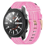 20mm 尼龍編織錶帶，適用於 Samsung Galaxy Watch5 40mm，Samsung Galaxy Watch5 44mm，Samsung Galaxy Watch5 Pro 45mm，Samsung Galaxy Watch4 40mm，Samsung Galaxy Watch4 44mm，Samsung Galaxy Watch4 Classic 46mm