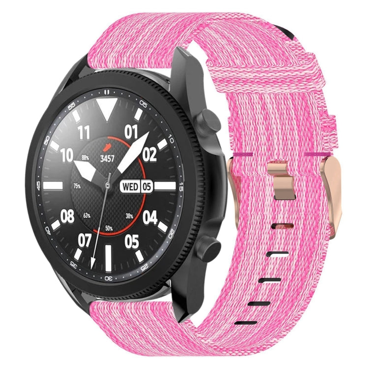 20mm 尼龍編織錶帶，適用於 Samsung Galaxy Watch5 40mm，Samsung Galaxy Watch5 44mm，Samsung Galaxy Watch5 Pro 45mm，Samsung Galaxy Watch4 40mm，Samsung Galaxy Watch4 44mm，Samsung Galaxy Watch4 Classic 46mm
