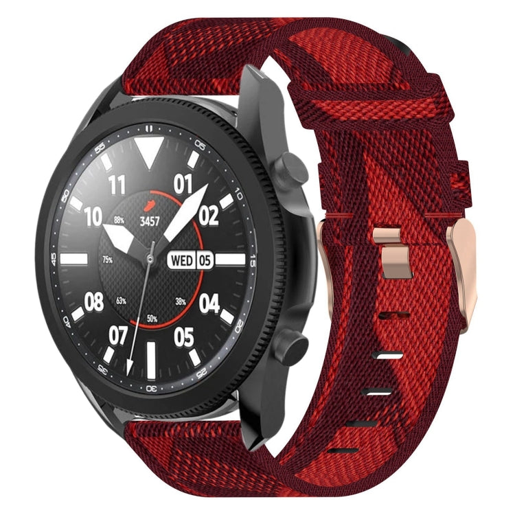 20mm 尼龍編織錶帶，適用於 Samsung Galaxy Watch5 40mm，Samsung Galaxy Watch5 44mm，Samsung Galaxy Watch5 Pro 45mm，Samsung Galaxy Watch4 40mm，Samsung Galaxy Watch4 44mm，Samsung Galaxy Watch4 Classic 46mm
