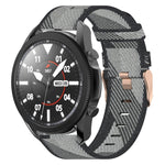 20mm 尼龍編織錶帶，適用於 Samsung Galaxy Watch5 40mm，Samsung Galaxy Watch5 44mm，Samsung Galaxy Watch5 Pro 45mm，Samsung Galaxy Watch4 40mm，Samsung Galaxy Watch4 44mm，Samsung Galaxy Watch4 Classic 46mm