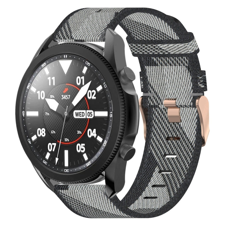 20mm 尼龍編織錶帶，適用於 Samsung Galaxy Watch5 40mm，Samsung Galaxy Watch5 44mm，Samsung Galaxy Watch5 Pro 45mm，Samsung Galaxy Watch4 40mm，Samsung Galaxy Watch4 44mm，Samsung Galaxy Watch4 Classic 46mm
