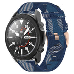 20mm 尼龍編織錶帶，適用於 Samsung Galaxy Watch5 40mm，Samsung Galaxy Watch5 44mm，Samsung Galaxy Watch5 Pro 45mm，Samsung Galaxy Watch4 40mm，Samsung Galaxy Watch4 44mm，Samsung Galaxy Watch4 Classic 46mm