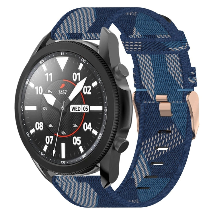 20mm 尼龍編織錶帶，適用於 Samsung Galaxy Watch5 40mm，Samsung Galaxy Watch5 44mm，Samsung Galaxy Watch5 Pro 45mm，Samsung Galaxy Watch4 40mm，Samsung Galaxy Watch4 44mm，Samsung Galaxy Watch4 Classic 46mm