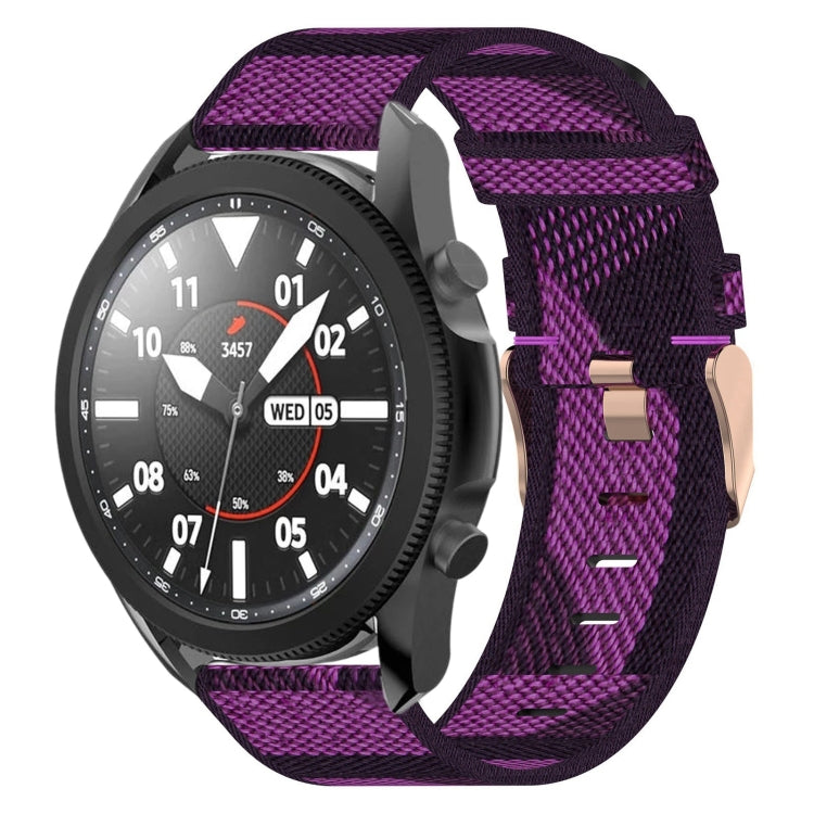 20mm 尼龍編織錶帶，適用於 Samsung Galaxy Watch5 40mm，Samsung Galaxy Watch5 44mm，Samsung Galaxy Watch5 Pro 45mm，Samsung Galaxy Watch4 40mm，Samsung Galaxy Watch4 44mm，Samsung Galaxy Watch4 Classic 46mm
