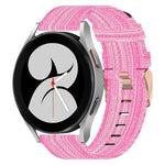 20mm 尼龍編織錶帶，適用於 Samsung Galaxy Watch5 40mm，Samsung Galaxy Watch5 44mm，Samsung Galaxy Watch5 Pro 45mm，Samsung Galaxy Watch4 40mm，Samsung Galaxy Watch4 44mm，Samsung Galaxy Watch4 Classic 46mm